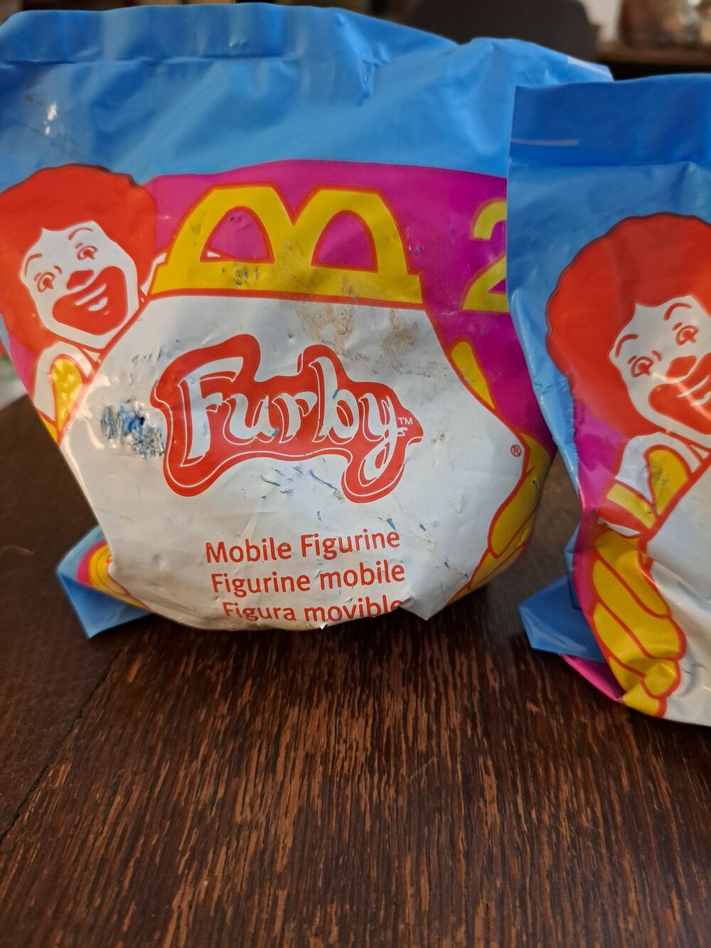 2 Mcdonalds 1998 Number 2 Furby Toys Unopened